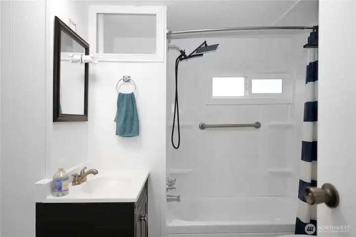 Full Bathroom w/ Storage Space