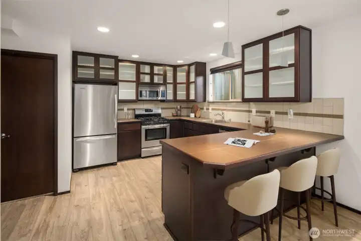 Virtually Staged: Kitchen