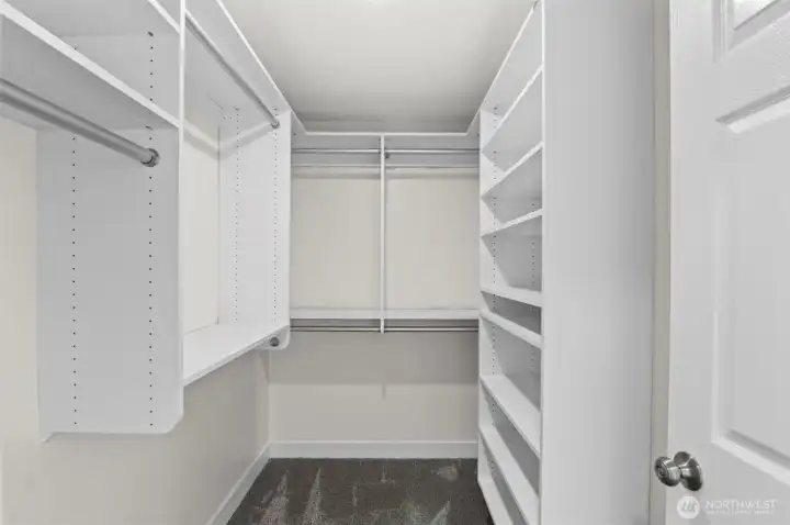 Primary Walk in Closet