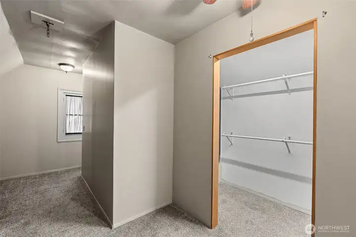 Large upstairs breezeway with master suite adjacent.