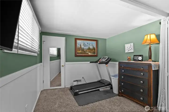 A walk-in closet is featured in the primary bedroom.  There's also plenty of room for additional furnishing or household items.