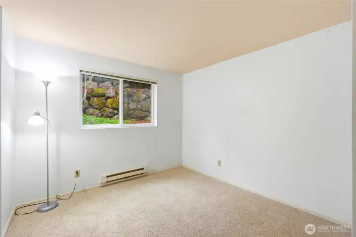 Versatile room perfect for bedroom, office, or flex space