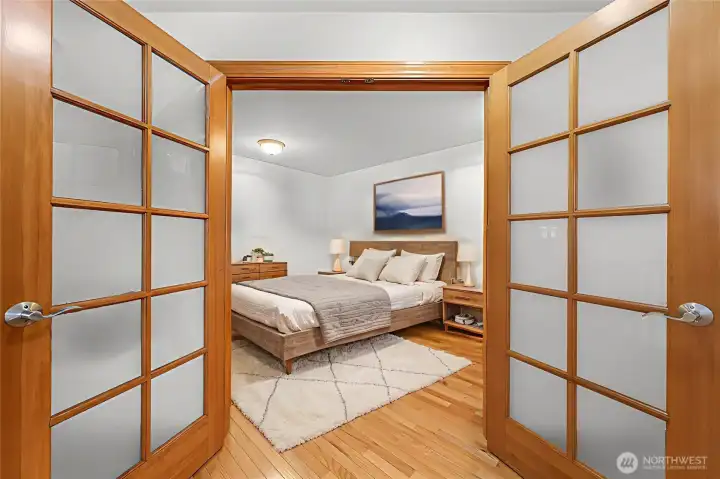 Virtually Staged 3rd Bedroom