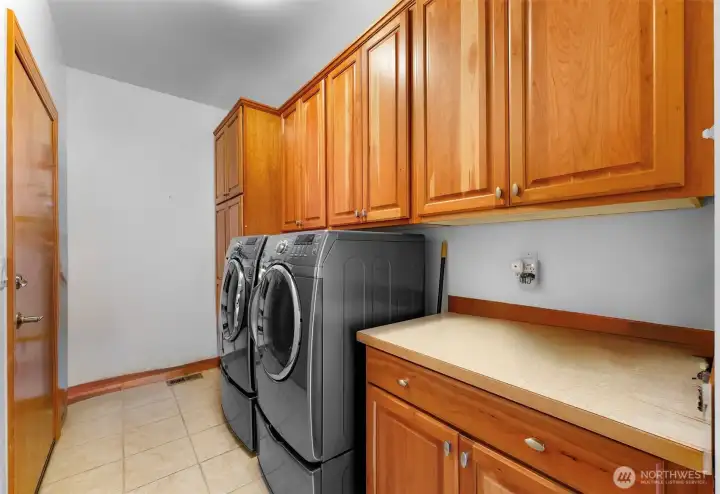 Dedicated Laundry Room - Gas Dryer