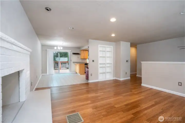 View toward dining room