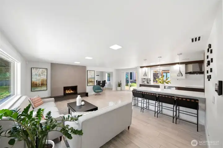 Open-concept living space designed for everyday living and entertaining.