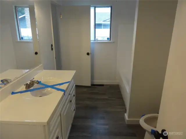 More bathroom.