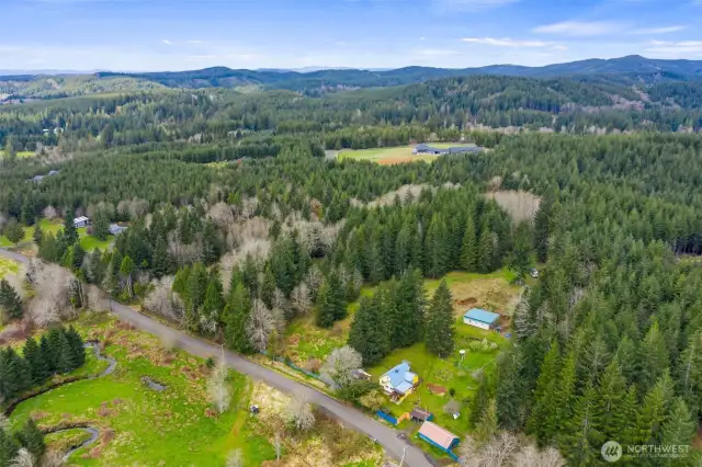 The upper acreage has approximately 11 acres with open space and trails in and around the woods. Marketable timber here according to the seller.