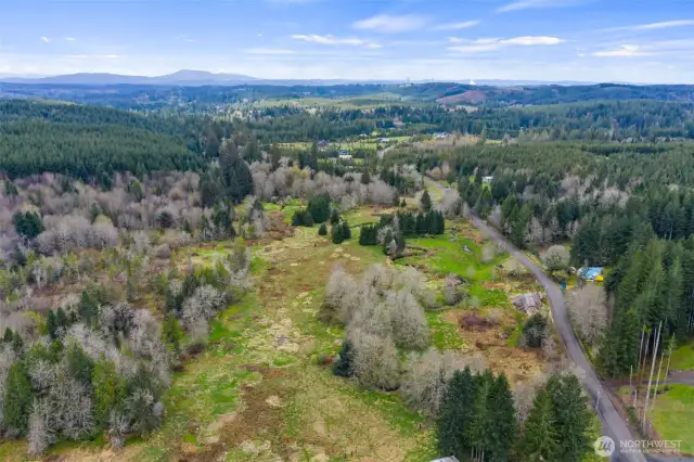 Looking toward Elma, which is about 6 miles from the home.