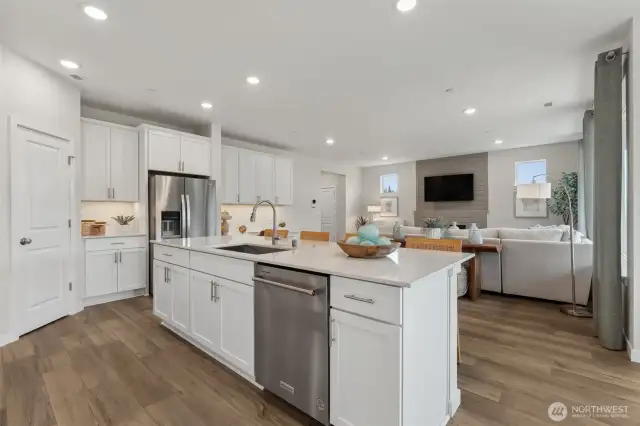 All pictures are from our staged model home, finishes will vary