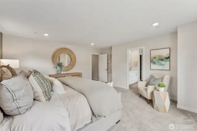 All pictures are from our staged model home, finishes will vary