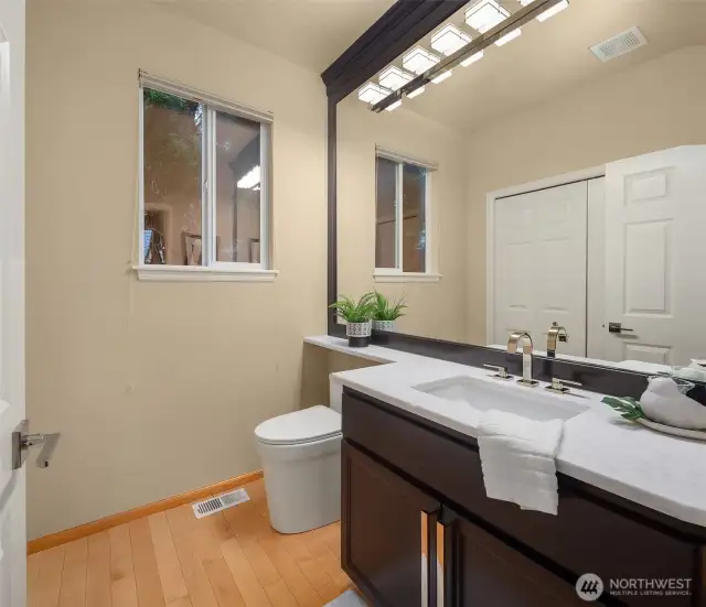 Powder bath on main