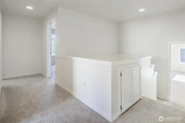 Top of stairs and landing
