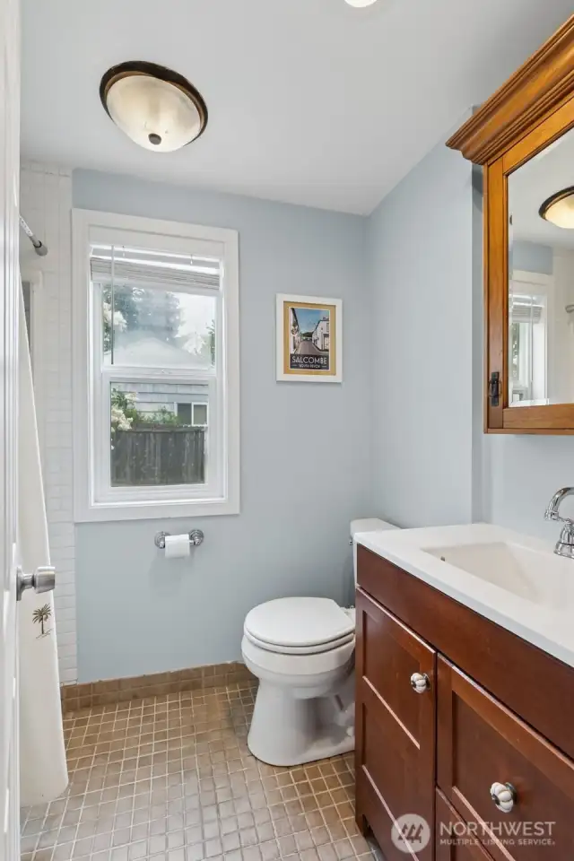 Main floor bathroom