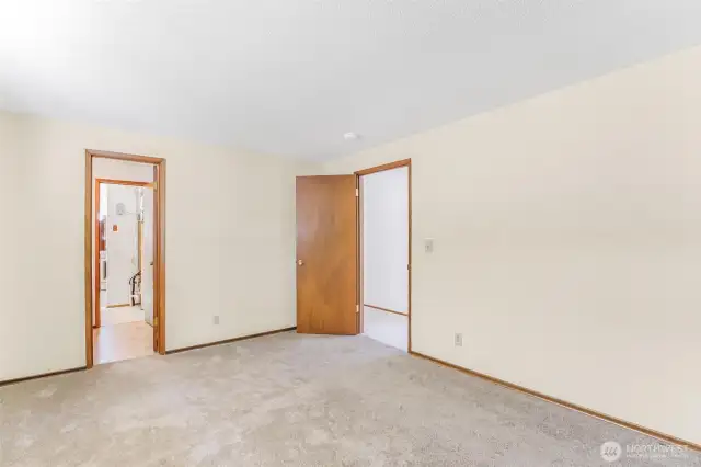 Primary room with on-suite bathroom