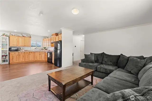 Open floor plan