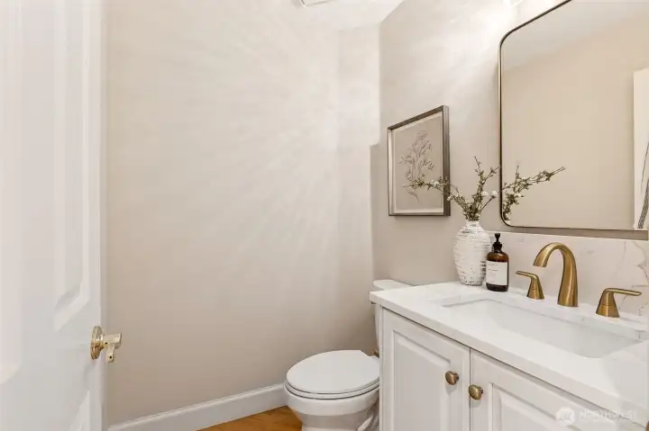 1/2 Bathroom on Main Floor