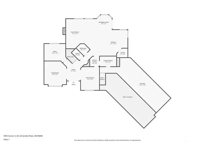 Main Level Floorplan