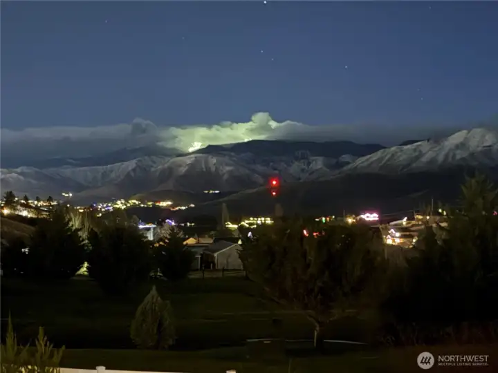 Stunning views of Mission Ridge Ski Area just a short drive awayl