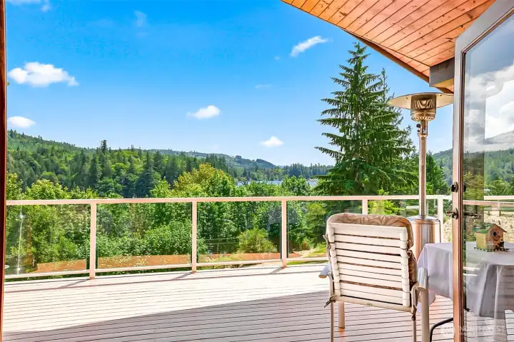 walk out french doors to this view every day