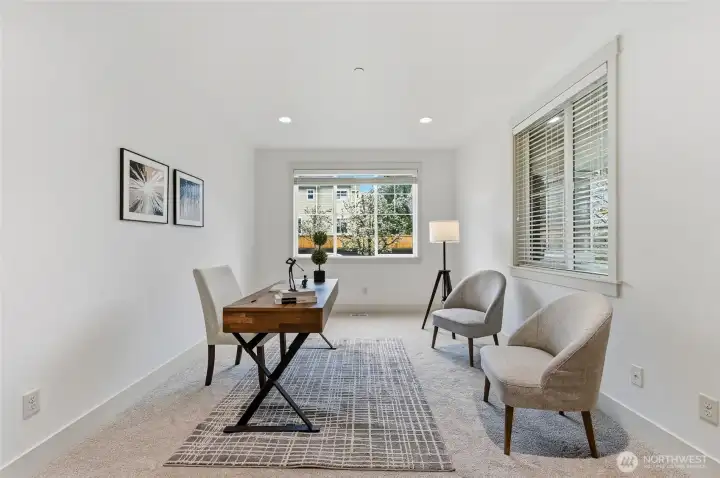 next to downstair shower, can be 5th bedroom