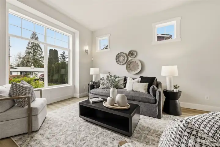 Grand entry w/ plenty of living space