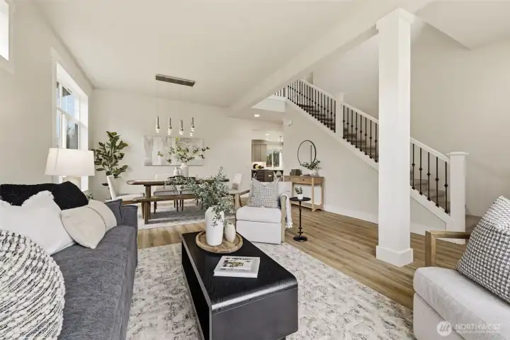 Seamless flow w/ enhanced lighting