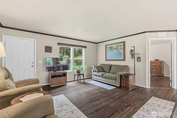 Space to entertain or just relax.
