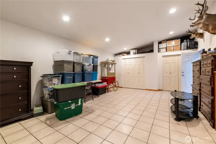 Use as a bedroom or office located off the recreation room