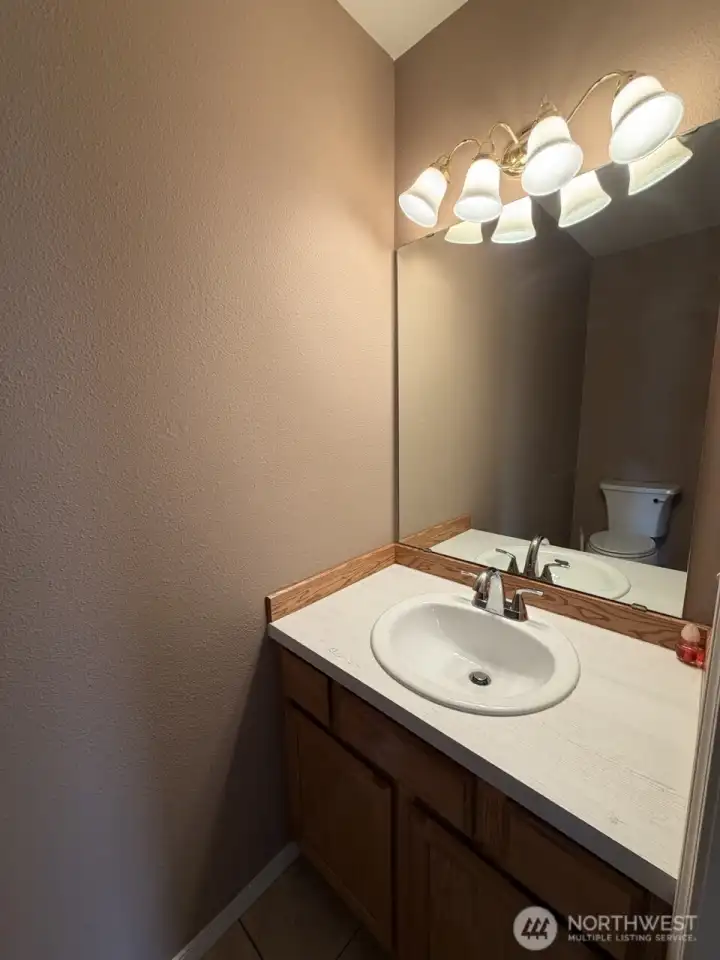 Downstairs half bathroom