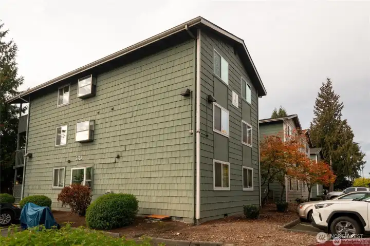 Charming condo community featuring classic architecture, mature landscaping, and convenient parking just steps from your door. The Unit has one dedicated parking space(#11) and lots of additional guest parking available.