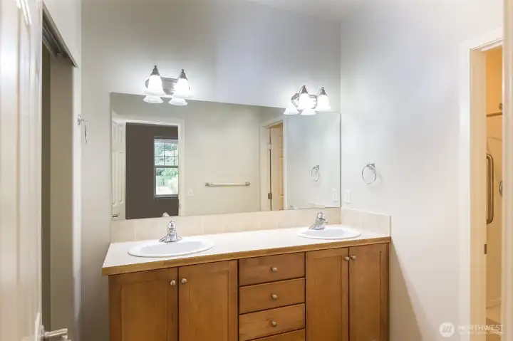 Primary bathroom Primary bathroom