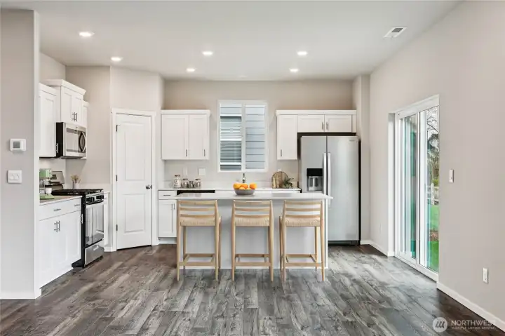 Virtual staging. Photo rendering is representational. Actual home is finishes, elevation, and paint colors may vary. See site agent for details.