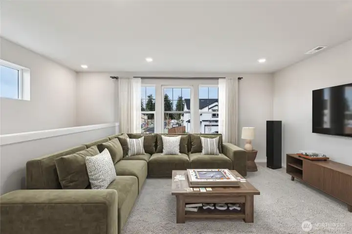 Virtual staging. Photo rendering is representational. Actual home is finishes, elevation, and paint colors may vary. See site agent for details.