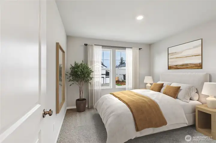 Virtual staging. Photo rendering is representational. Actual home is finishes, elevation, and paint colors may vary. See site agent for details.
