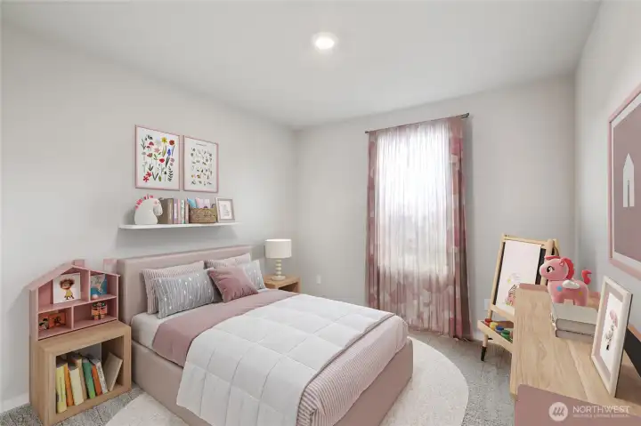 Virtual staging. Photo rendering is representational. Actual home is finishes, elevation, and paint colors may vary. See site agent for details.