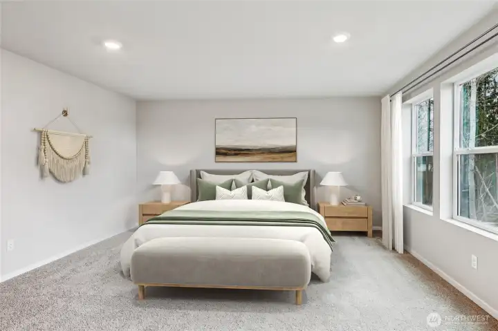 Virtual staging. Photo rendering is representational. Actual home is finishes, elevation, and paint colors may vary. See site agent for details.