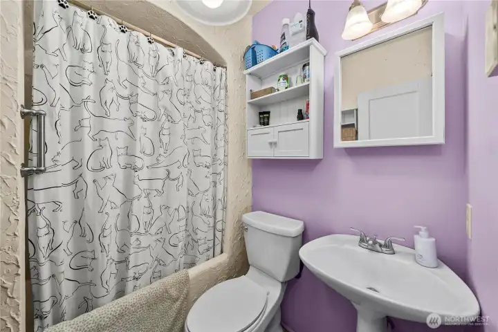 Main level full bathroom
