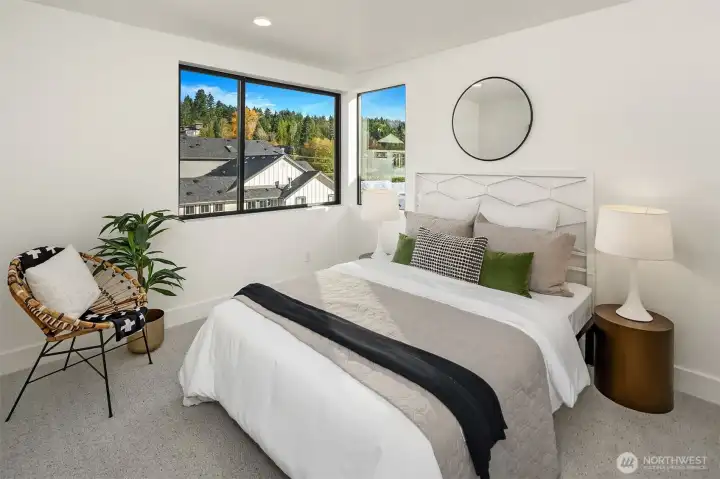 Bedroom on top floor