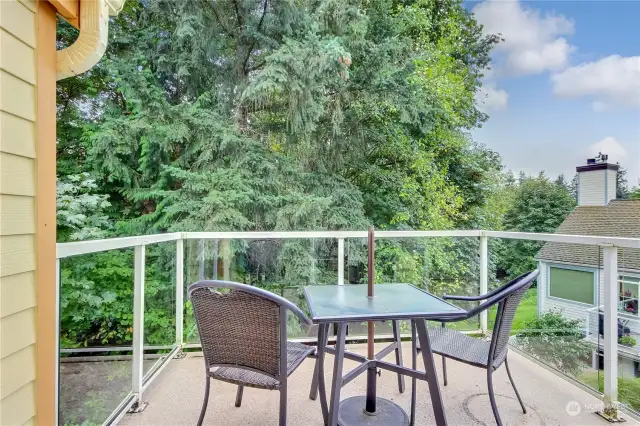 Amazing views from your deck. Enjoy the nature.