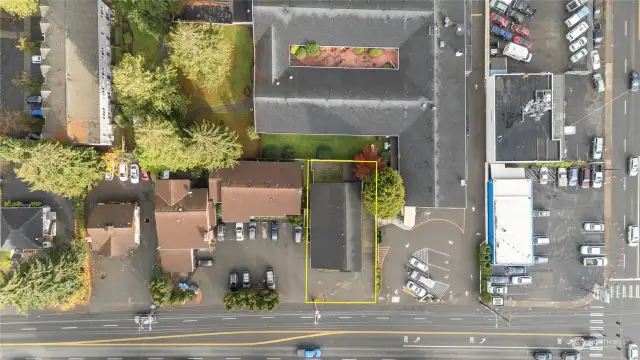 Property lot lines are clearly marked.