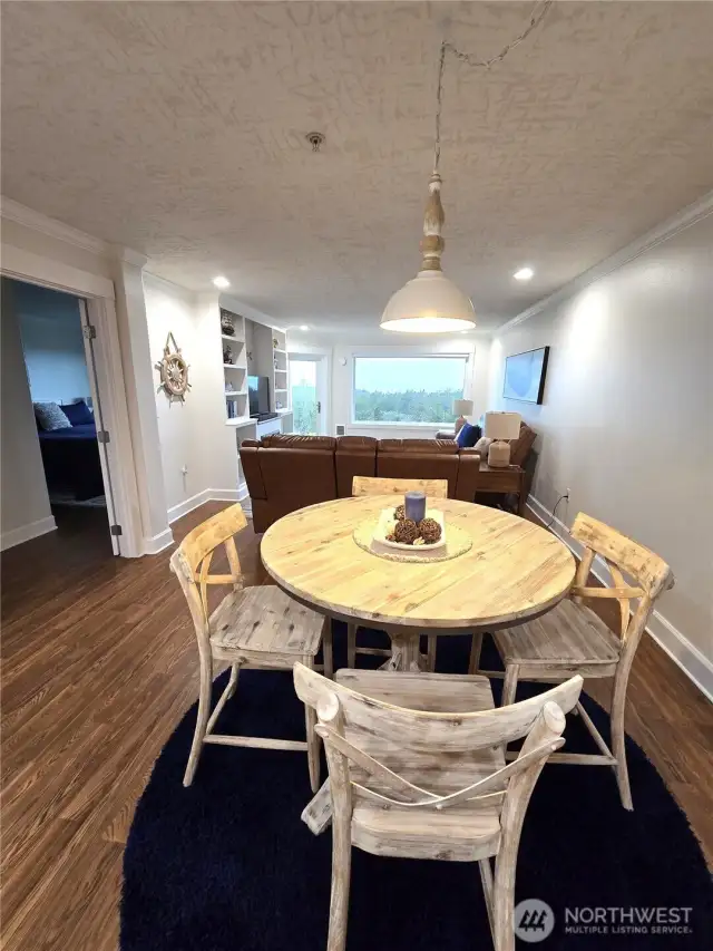 New dining table and chairs