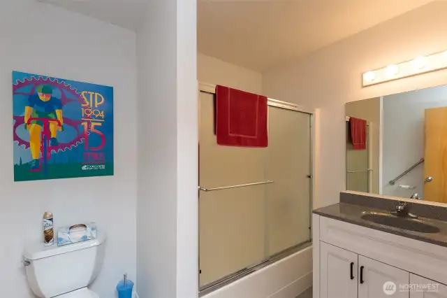 Full Bath in basement