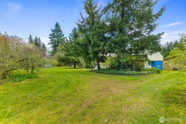 Entrance to property off of 123rd Ave SE