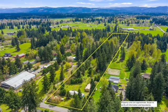 Property lines are approximate. Buyer to verify all information and boundaries.