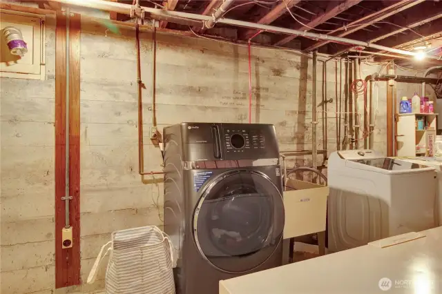 Shared laundry room for 1505 and 1507. Each have their own washer/dryers