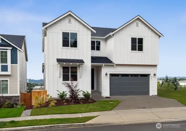 Photos are of the model home. Colors & finishes may vary.