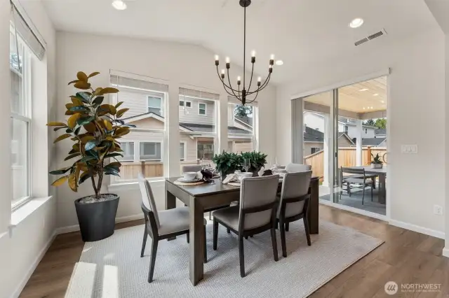 Photos are of the model home. Colors & finishes may vary.