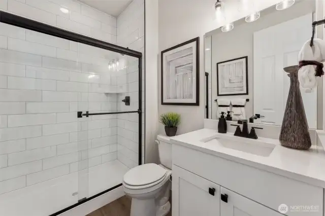 Photos are of the model home. Colors & finishes may vary.