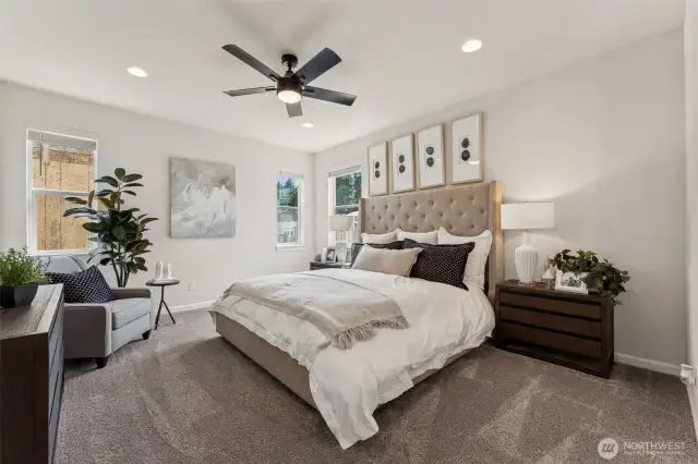 Photos are of the model home. Colors & finishes may vary.